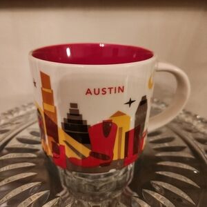 Starbucks "You Are Here" Austin Texas Mug – Rare Retired Collector's Edition